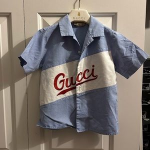 Boys Toddler Gucci Button down